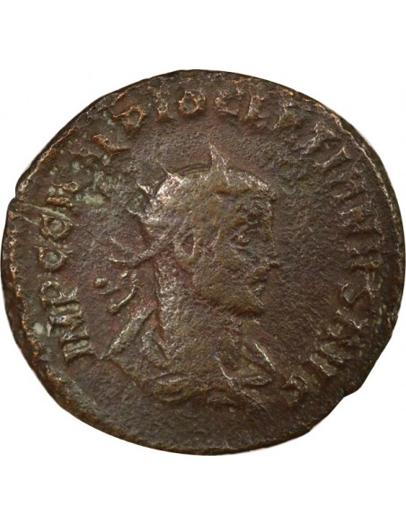 Rome Empire Dioclétien Concordia Militum 1 antoninien Cuivre 293-294 Cyzique