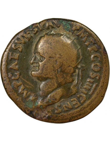 Rome Empire Vespasien Felicitas 1 dupondius Laiton 73 R Rome