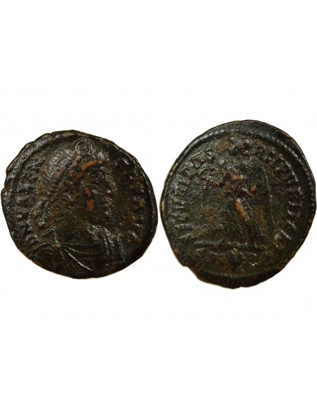Rome Empire Valens Victoire 1 nummus Cuivre 22 R Rome