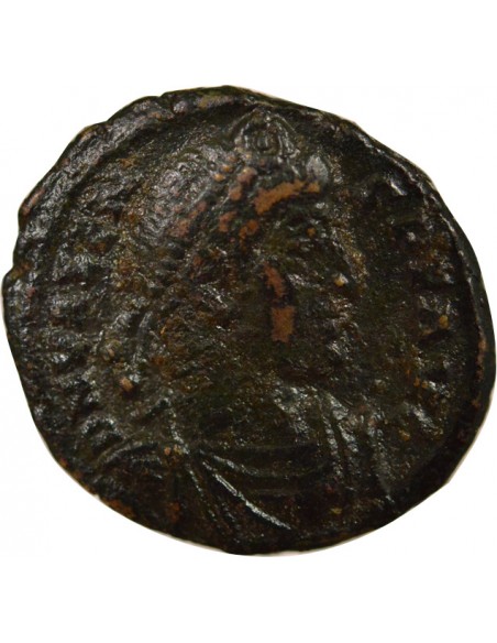 Rome Empire Valens Victoire 1 nummus Cuivre 22 R Rome