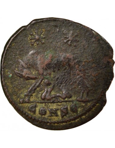 Rome Empire Commémoration de Rome 1 nummus Cuivre 330-333 Constantinople