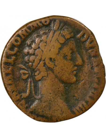 Rome Empire Commode Minverve 1 sesterce Laiton 179 R Rome