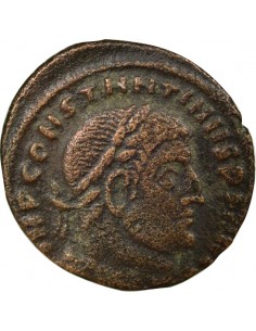 Rome Empire Constantin Ier Sol 1 nummus Cuivre 316-317 R Rome 2