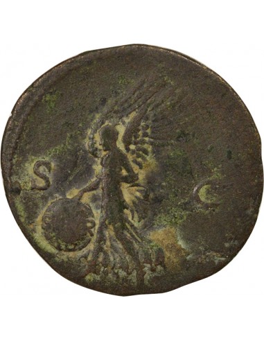 Rome Empire Néron Victoire 1 as Cuivre 66 D Lyon