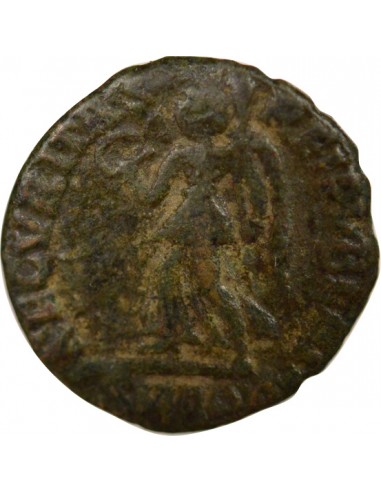 Rome Empire Valentinien II Victoire 1 nummus Cuivre 365 Aquilée