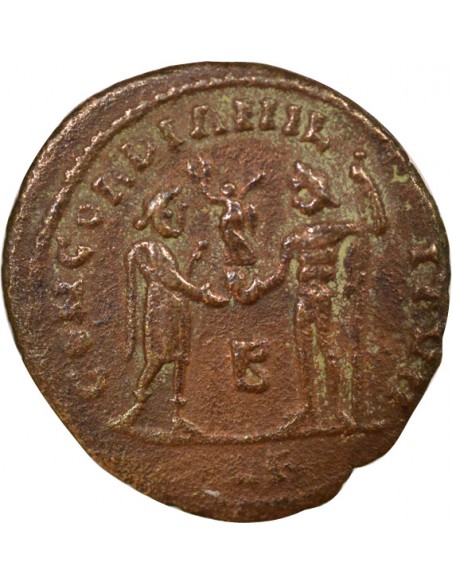 Rome Empire Dioclétien Concordia Militum 1 antoninien Cuivre 296-297 Alexandrie