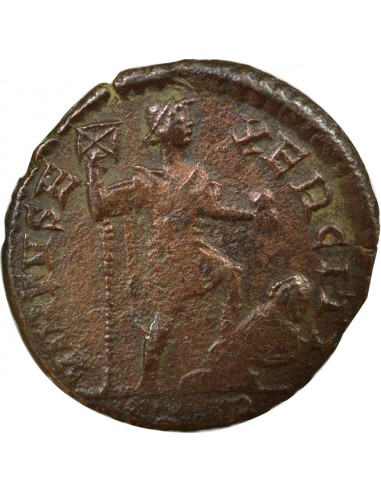 Rome Empire Valentinien II Empereur & Captif 1 ae Cuivre 383-388 Nicomédie