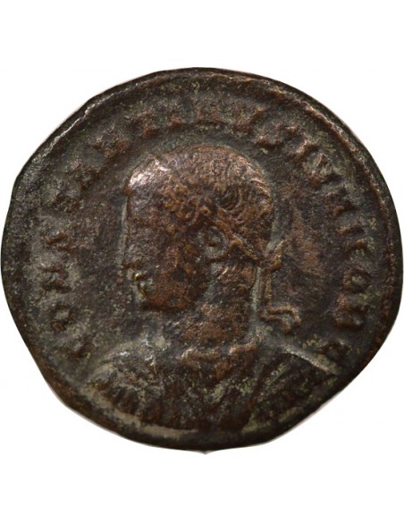 Rome Empire Constantin II Porte du Camp 1 nummus Cuivre 325-326 Antioche
