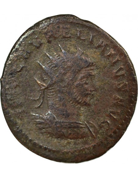 Rome Empire Aurélien Restitutor Orbis 1 antoninien Billon 272-273 Cyzique