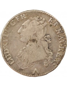 Louis XVI Aux Rameaux d'Olivier 1/2 ecu Argent 1779 W Lille 2
