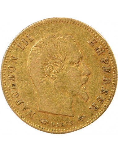 Grand Module 5 francs Or 1857 A Paris