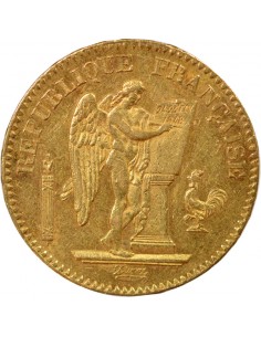 IIe République 20 francs Or 1848 A - Paris 2