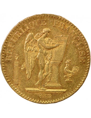 IIe République 20 francs Or 1848 A - Paris