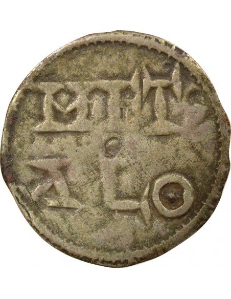 Charles II 1 denier Argent 1000-1189 Melle