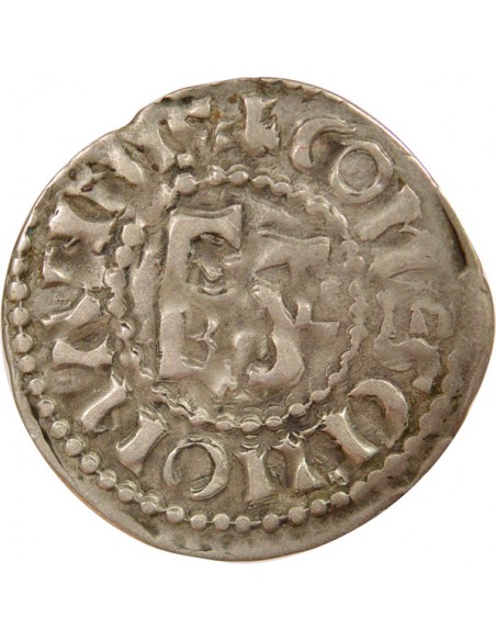 Herbert I du Maine 1 denier Billon 1014-1246 Le Mans
