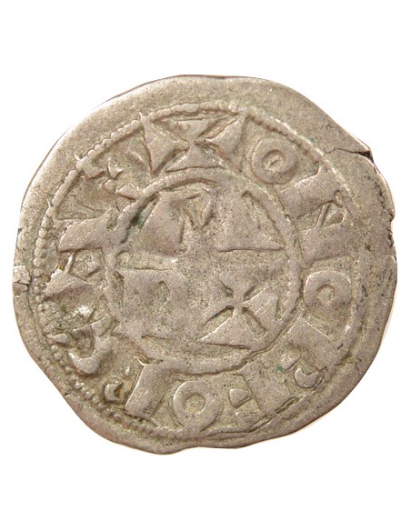 Centulle IV 1 obole Billon 1080-1250 F Morlaas