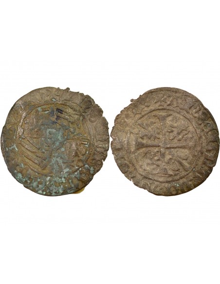 Philippe III le Bon Aux Sept Quartiers 1 Engrogne Billon 1420-1467 Auxonne