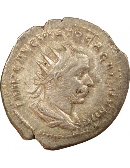 Rome Empire Trébonien Galle Pietas 1 antoninien Billon 252 R Rome