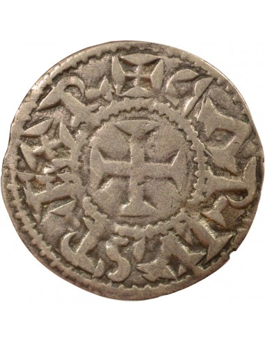 Charles II 1 denier Argent 1000-1189 Melle