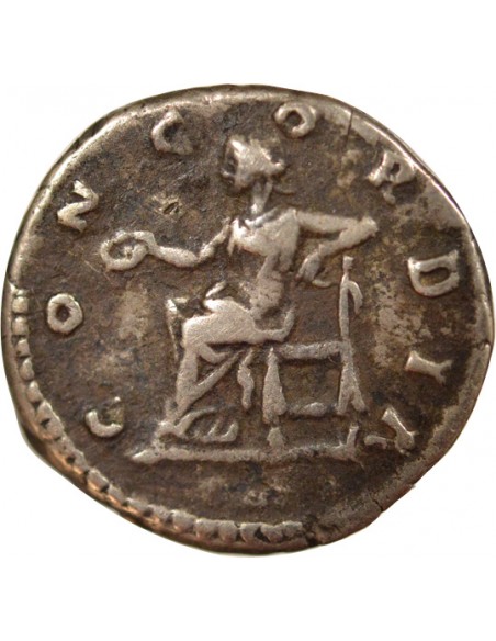 Rome Empire Lucilla Concordia 1 denier Argent 164-166 R Rome