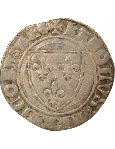 Charles VI 2e Emission 1 blanc Billon 1389-1411 P Dijon