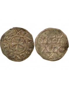 Charles II 1 obole Argent 1050-1150 Melle