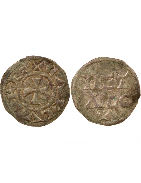 Charles II 1 obole Argent 1050-1150 Melle