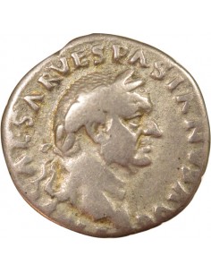 Rome Empire Vespasien Aequitas Debout 1 denier Argent 70 R Rome 2
