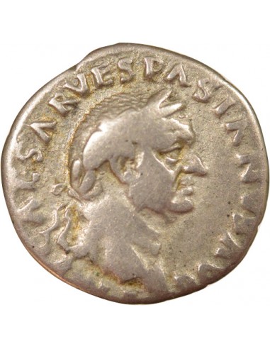 Rome Empire Vespasien Aequitas Debout 1 denier Argent 70 R Rome