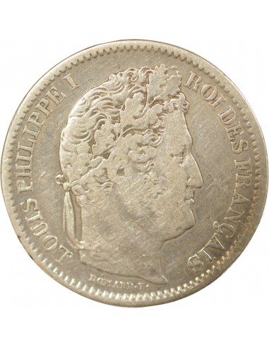 Louis-Philippe Ier 2 francs Argent 1845 W Lille