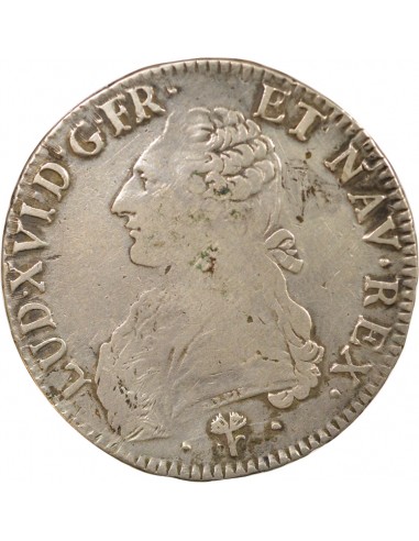 Louis XVI Au Buste Habillé ecu Argent 1785 L Bayonne