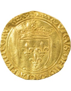 Louis XII Au Soleil 1 ecu d'or Or 1498-1507 A Paris 2