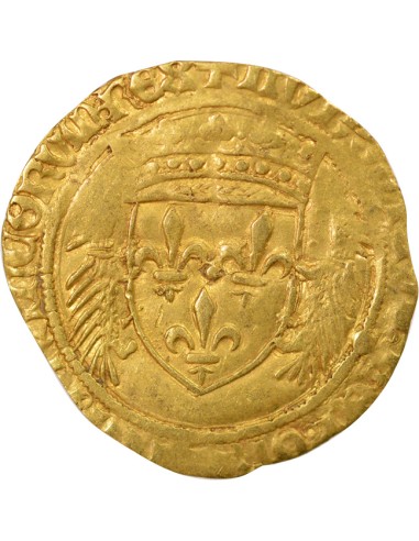 Louis XII Au Porc-Epic 1 ecu d'or Or 1507-1514 I Limoges