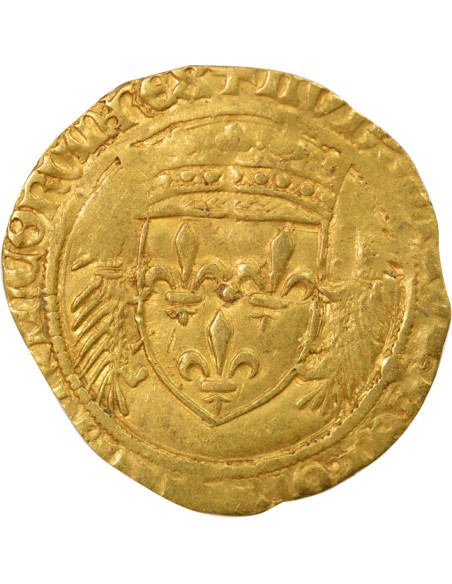 Louis XII Au Porc-Epic 1 ecu d'or Or 1507-1514 I Limoges