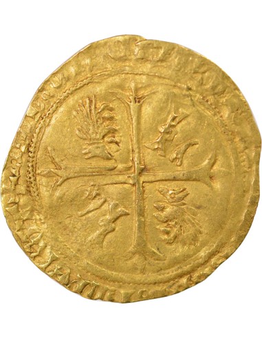 Louis XII Au Porc-Epic 1 ecu d'or Or 1507-1514 I Limoges
