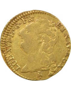 Louis XVI A la Tête nue 1 louis d'or Or 1786 A - Paris 2