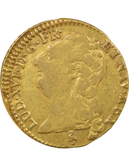 Louis XVI A la Tête nue 1 louis d'or Or 1786 A - Paris