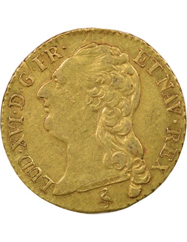 Louis XVI A la Tête nue 1 louis d'or Or 1786 A - Paris