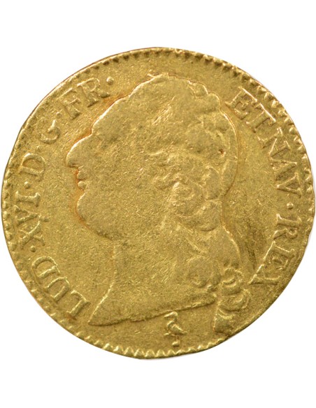 Louis XVI A la Tête nue 1 louis d'or Or 1786 A - Paris