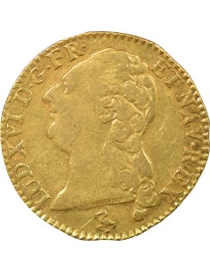Louis XVI A la Tête nue 1 louis d'or Or 1788 A - Paris 2