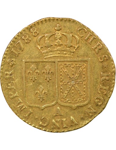 Louis XVI A la Tête nue 1 louis d'or Or 1788 A - Paris