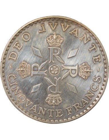 Monaco Rainier III de Monaco 50 francs Argent 1974 Pessac
