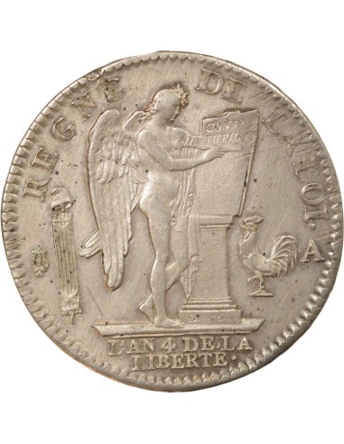 Louis XVI Au Génie 1 ecu Argent 1792 A - Paris