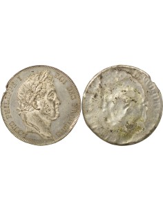 Louis-Philippe Ier Montagny 5 francs Etain