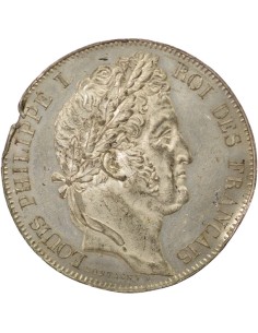 Louis-Philippe Ier Montagny 5 francs Etain 2
