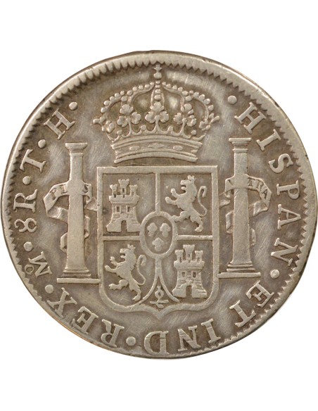 Mexique Charles IV d'Espagne 8 reales Argent 1806 Mo Mexico City