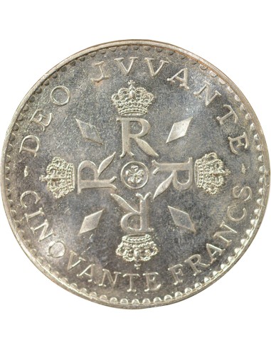 Monaco Rainier III de Monaco 50 francs Argent 1974 Pessac