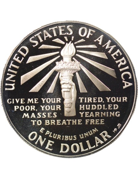 USA Statue de la Liberté 1 Dollar Billon 1986 S San Francisco