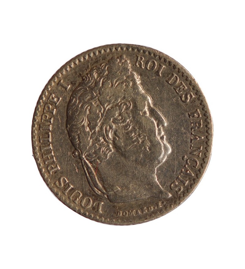 LOUIS PHILIPPE﻿ - 1/4 FRANC ARGENT 1834 W LILLE