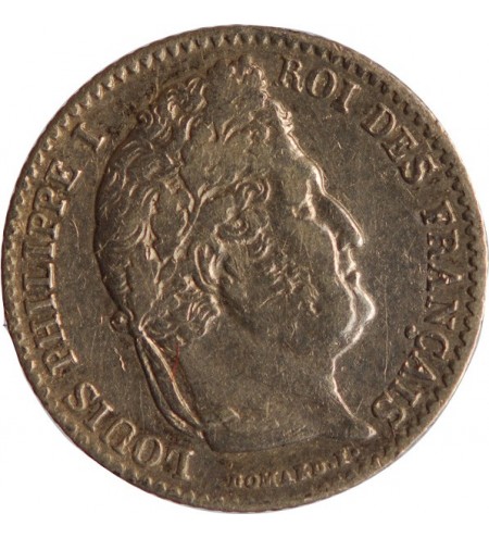 LOUIS PHILIPPE﻿ - 1/4 FRANC ARGENT 1834 W LILLE